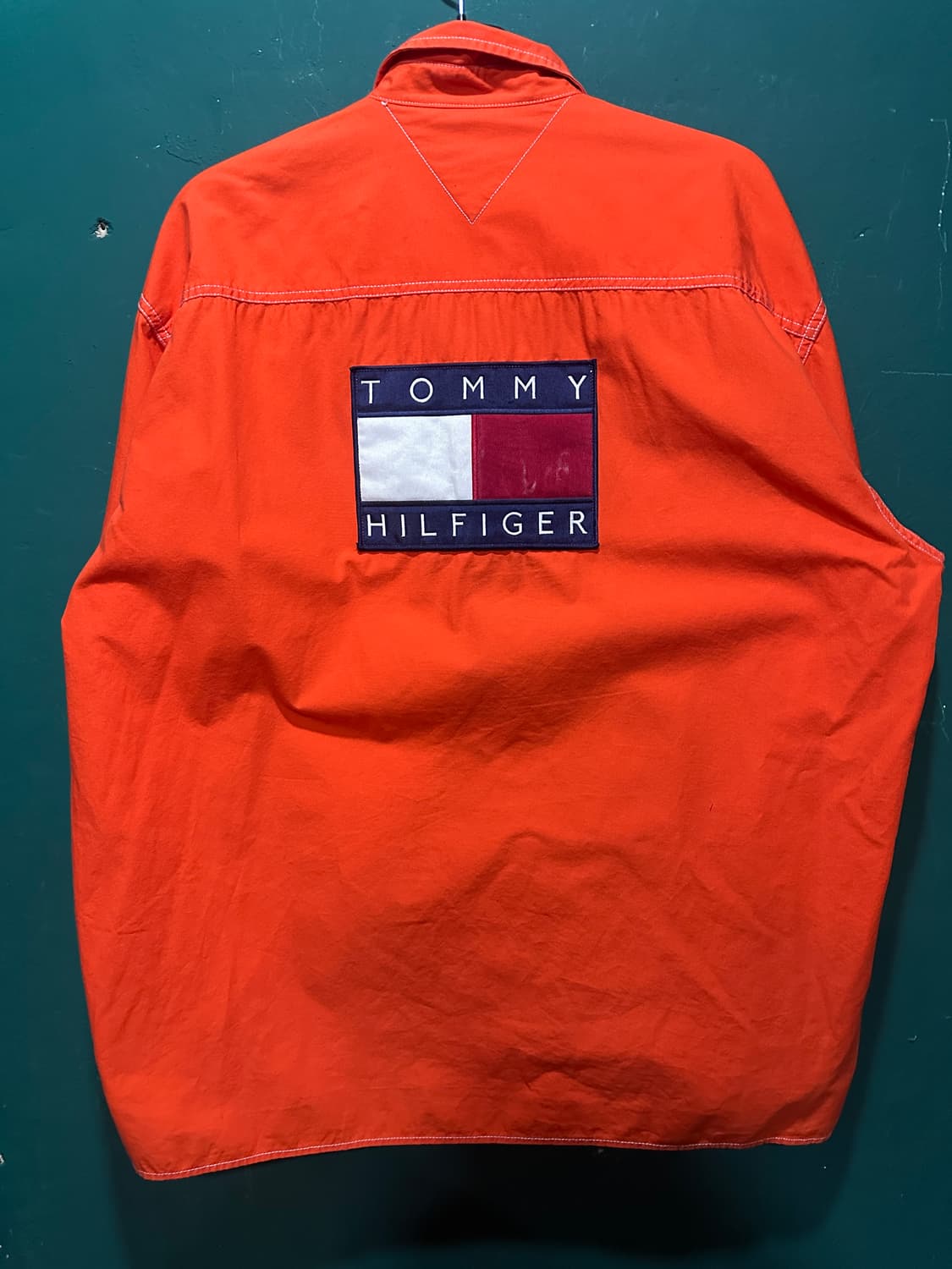 타미 빅로고 셔츠자켓 110사이즈 상품이미지1