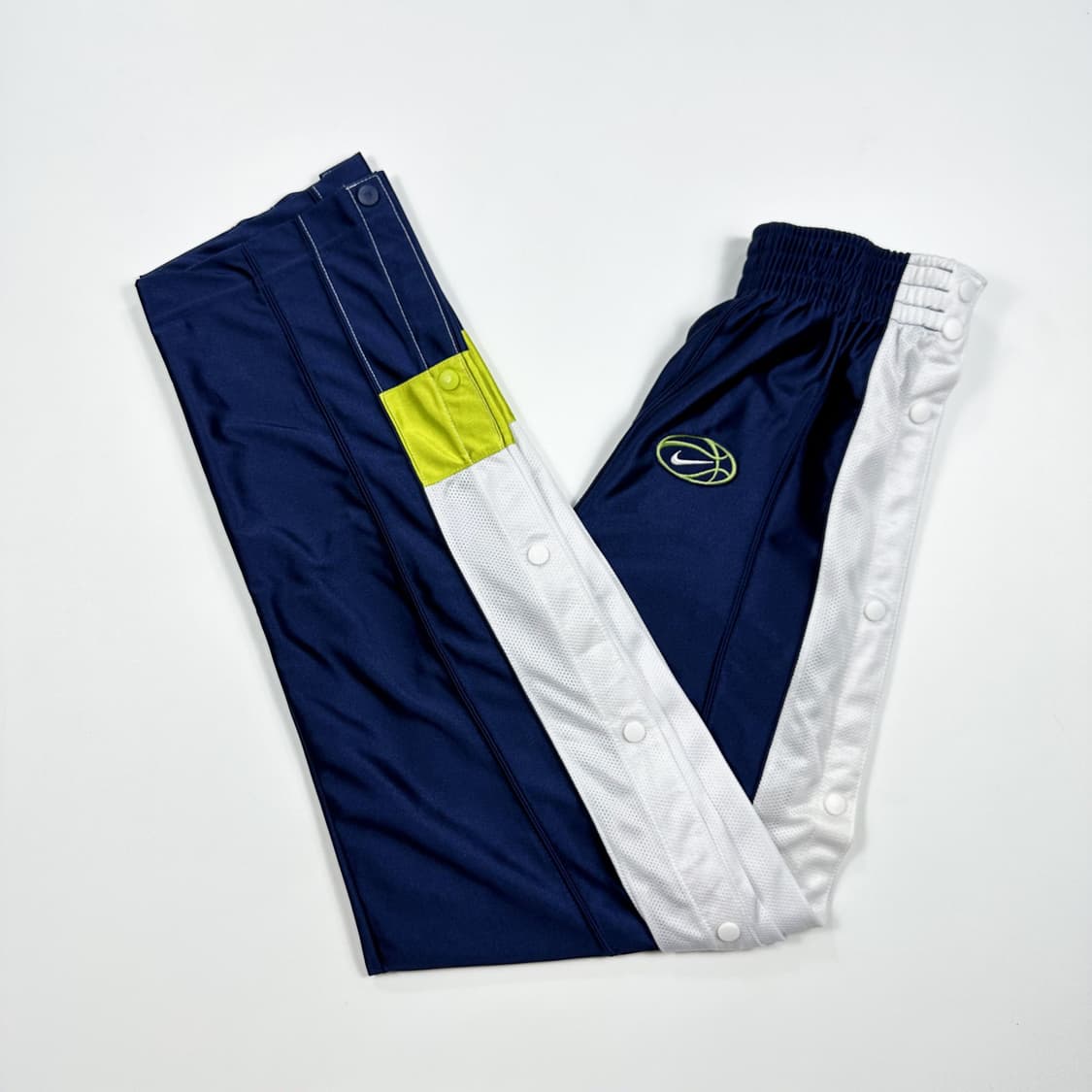 00s 나이키 올드스쿨 스냅버튼 베스킷볼 트랙팬츠 S 상품이미지1