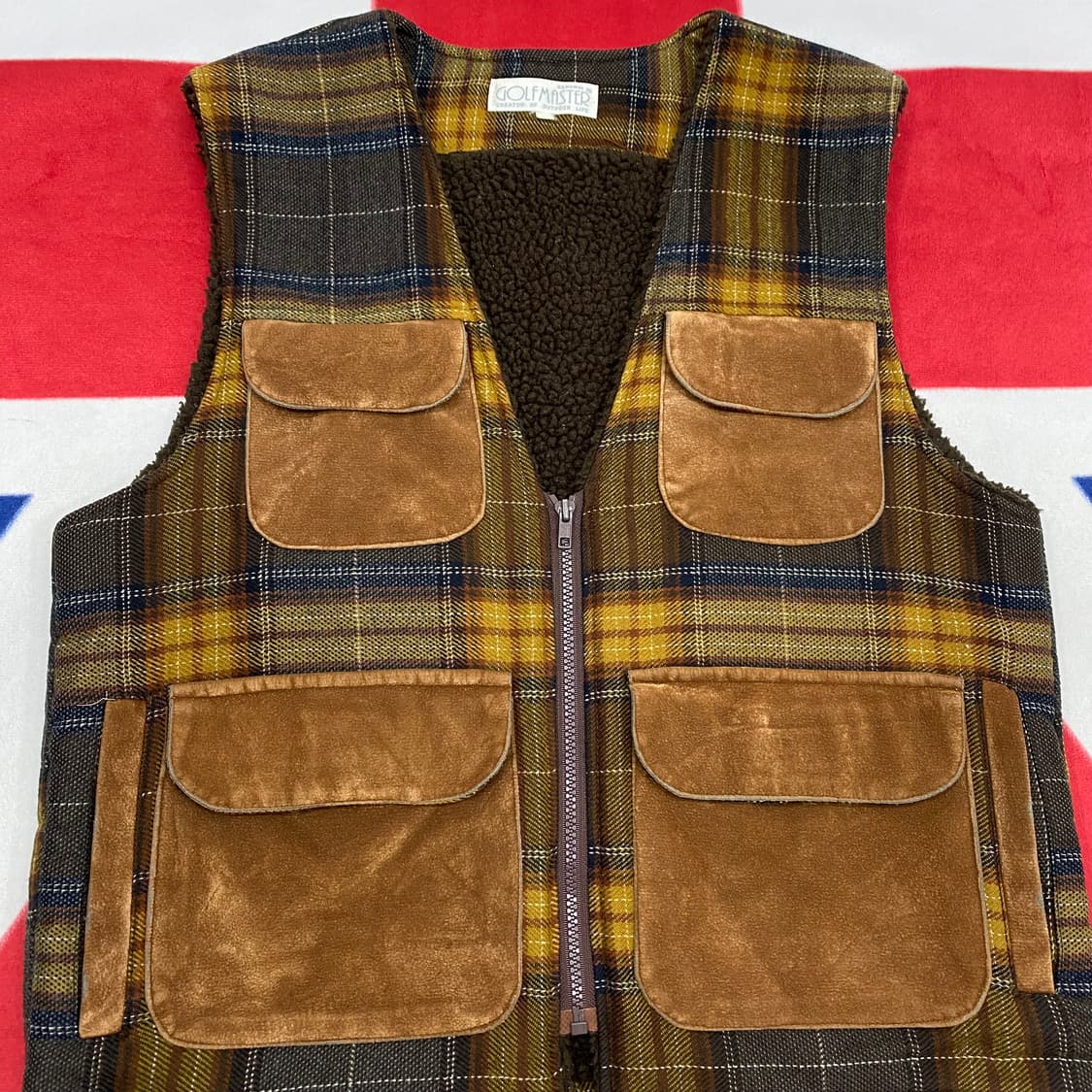 빈티지 워크베스트 실측 L  상품이미지4