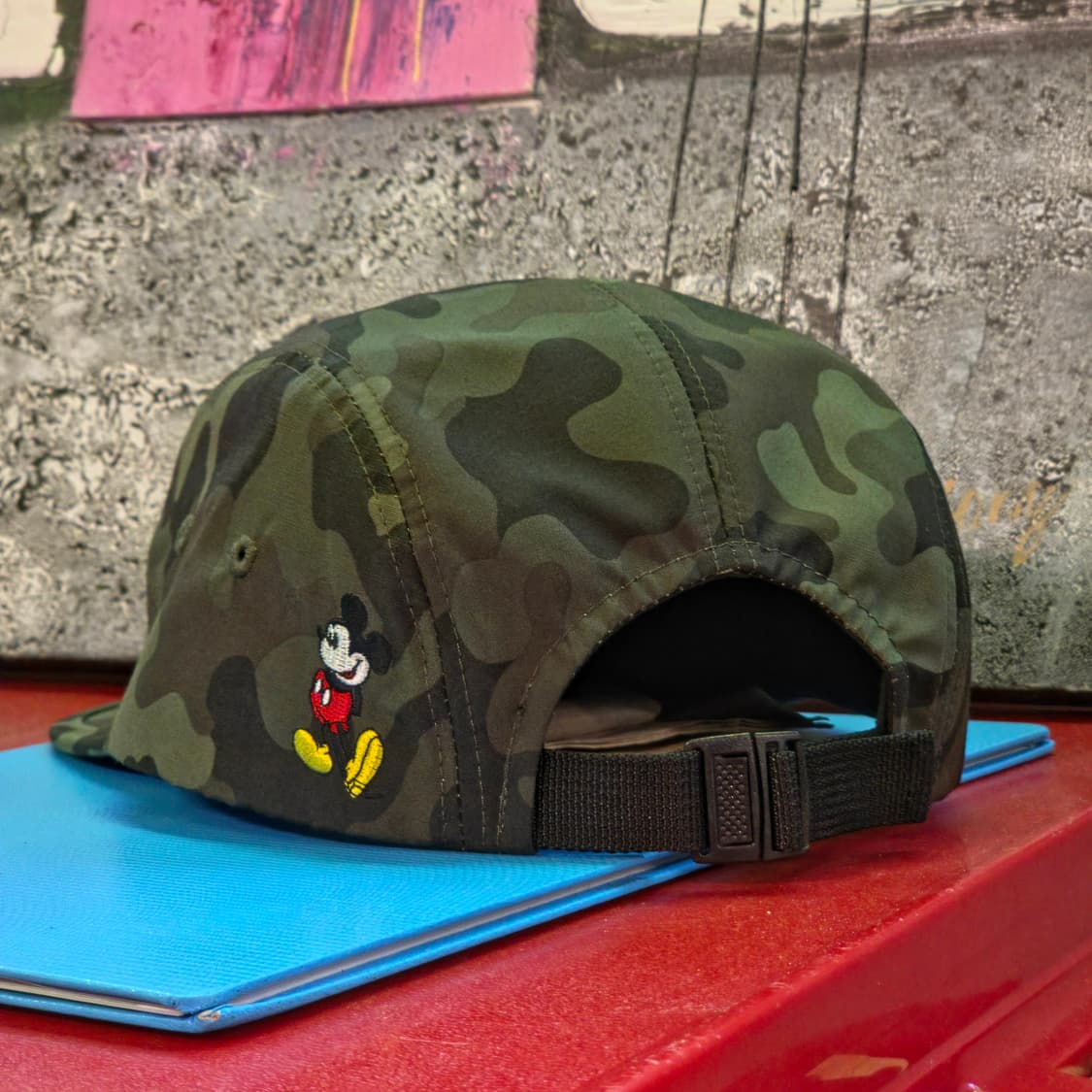 디즈니 미키마우스 카모플라쥬 캠프캡 모자 상품이미지3
