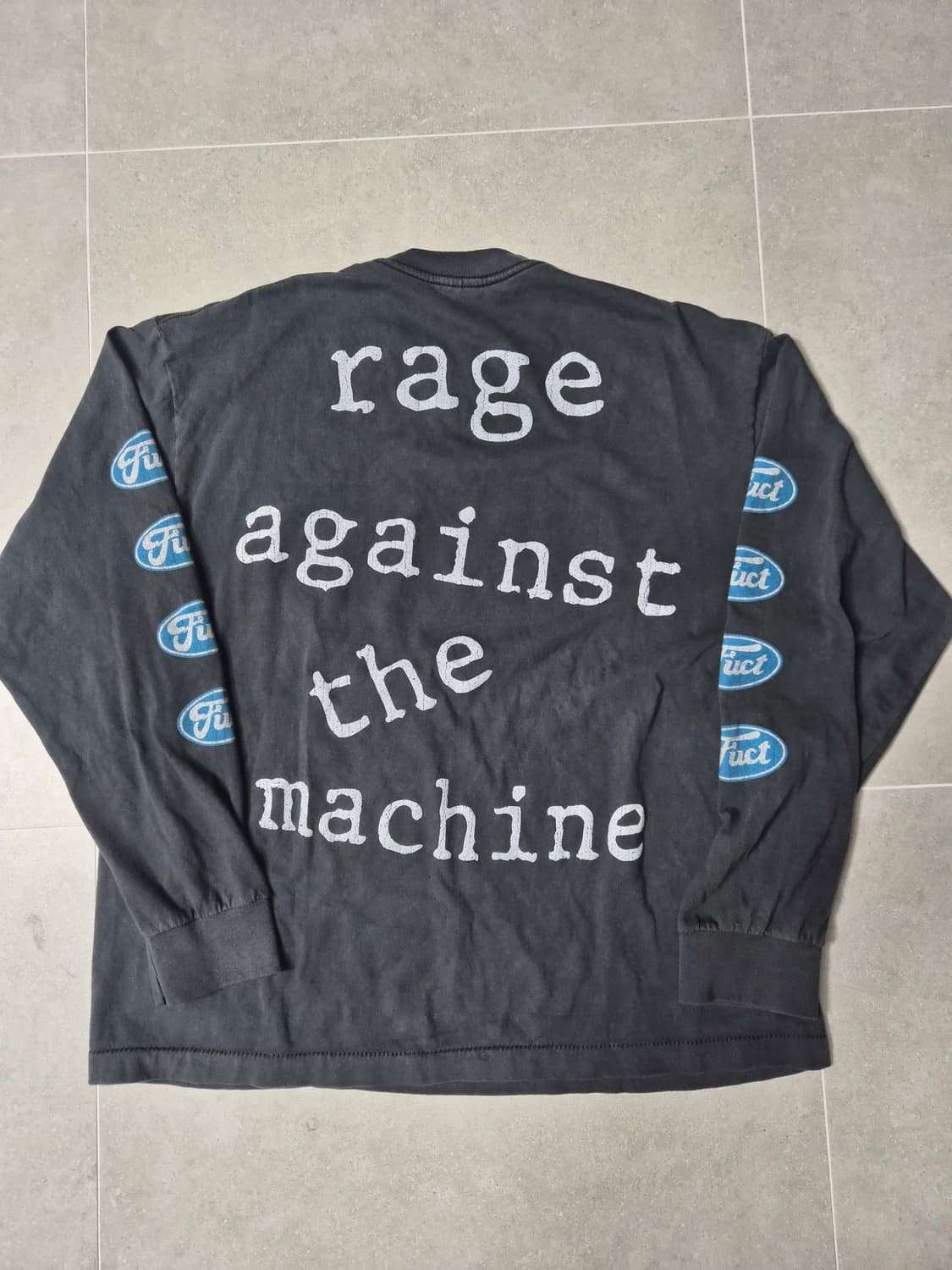 Fuct x Rage against the machine 부틀렉 티셔츠 상품이미지1