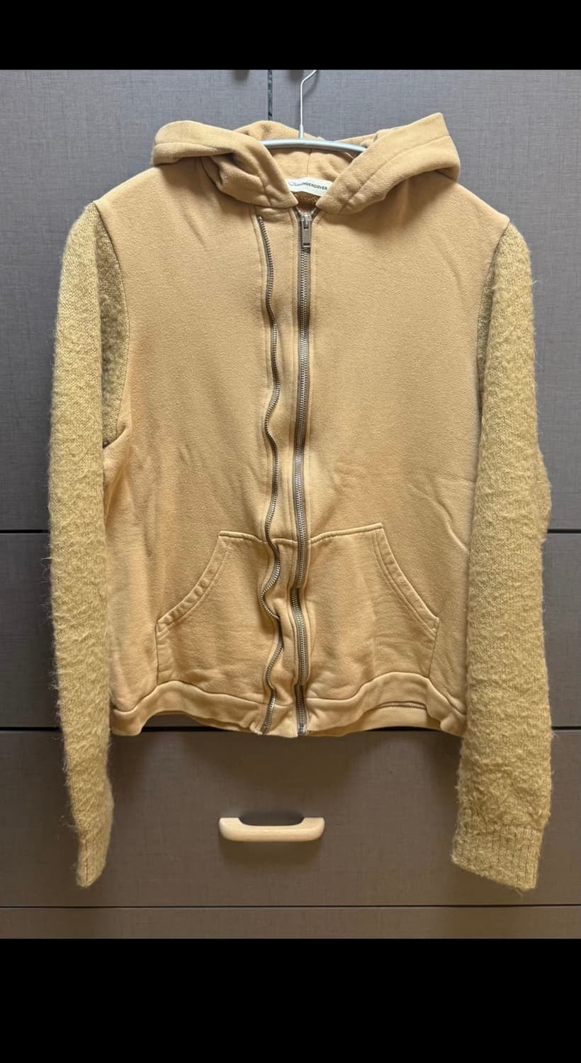 존 언더커버 13aw 더블집 모헤어 슬리브 후드집업 상품이미지2