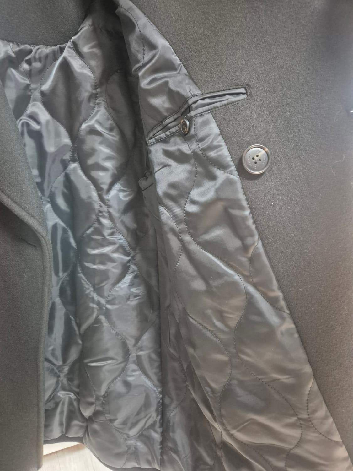 커버낫 캐시미어 피 코트 브라운 상품이미지5