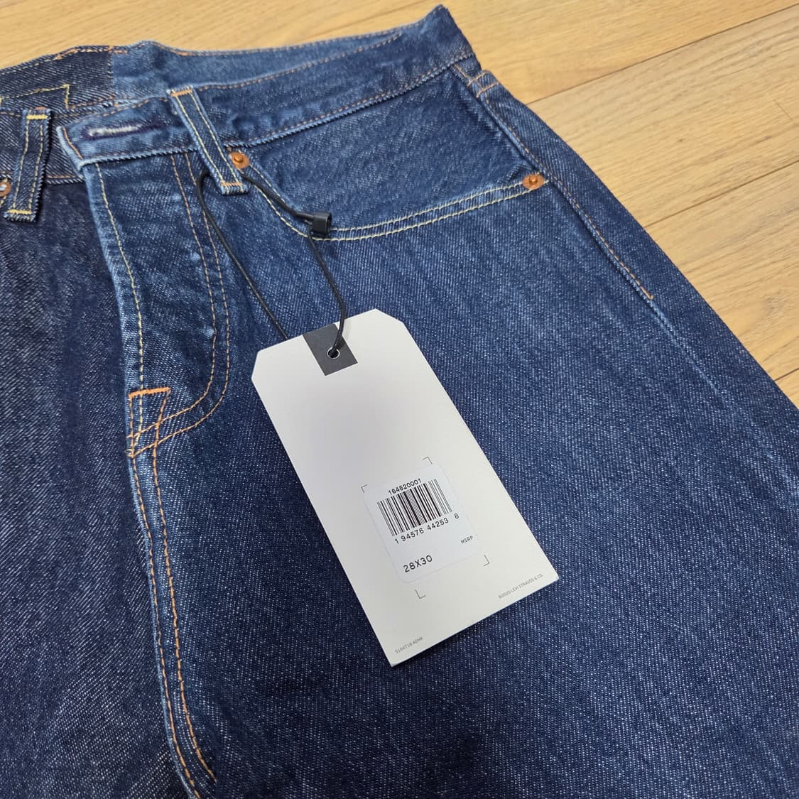 [28x30] 빔즈 x 리바이스 하프앤하프 컬랙션 데님 상품이미지6
