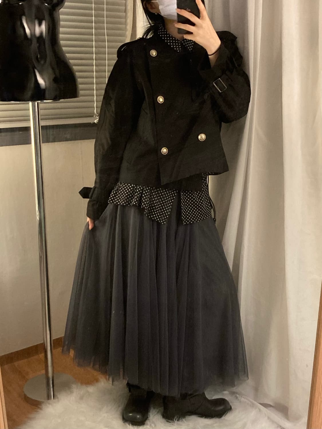 긱시크 도트 cody set 상품이미지4