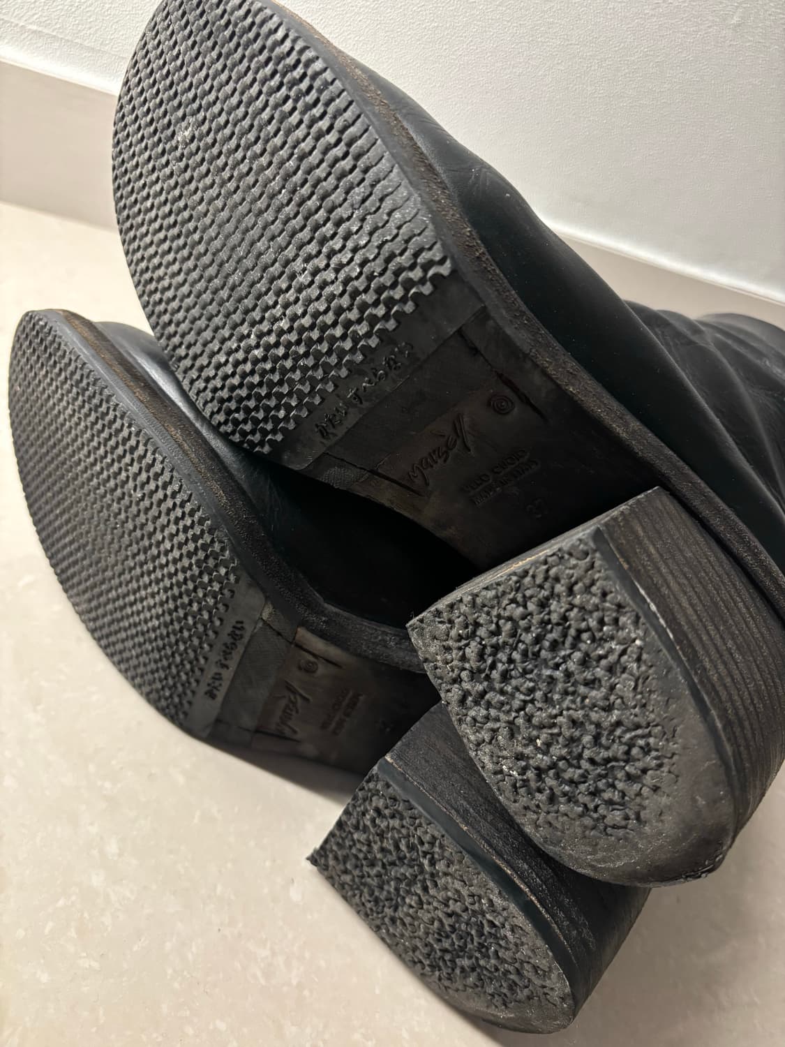 Marsell 마르셀 블랙 부츠 37  상품이미지6