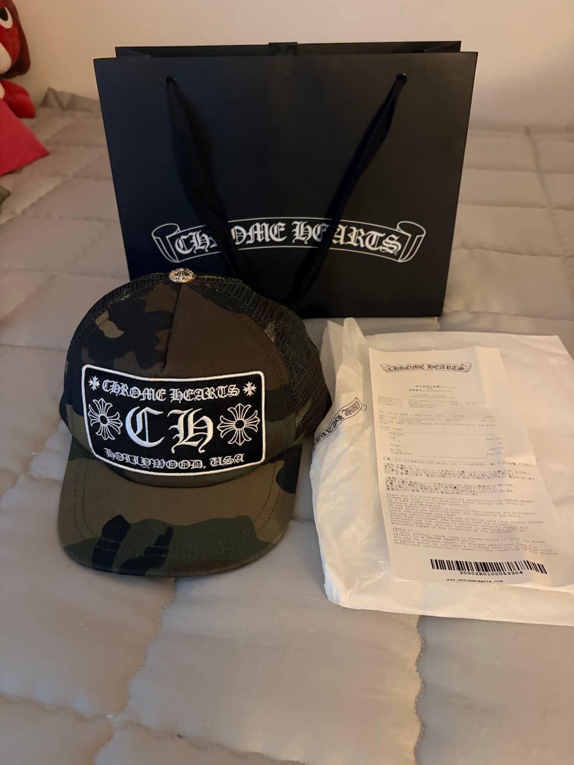 [49-59] 크롬하츠 CH 할리우드 트러커햇 카모 키즈 상품이미지1