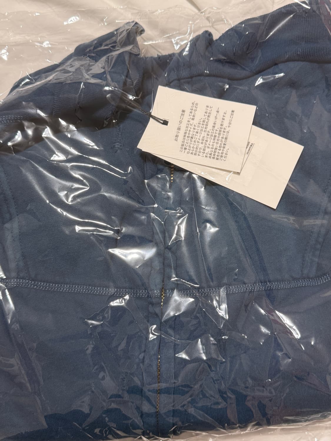 26ss 아프레쎄 후드집업 라이트웨이트 네이비 상품이미지1