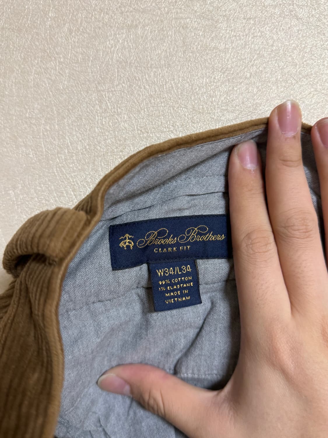 브룩스 브라더스 코듀로이 트라우저 상품이미지2