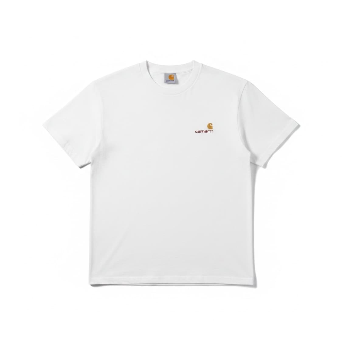 칼하트 화이트반팔 버건디로고 M 상품이미지1