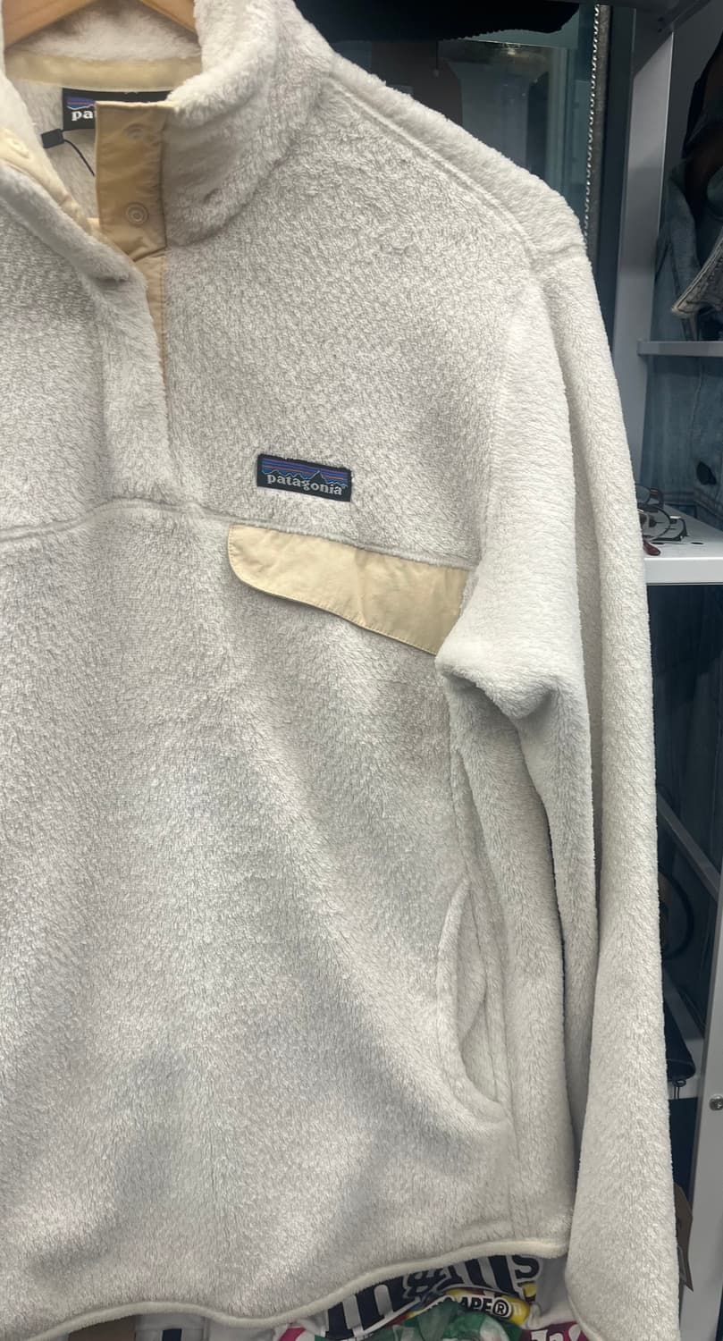 파타고니아 스냅티 플리스 풀오버 아이보리 상품이미지4