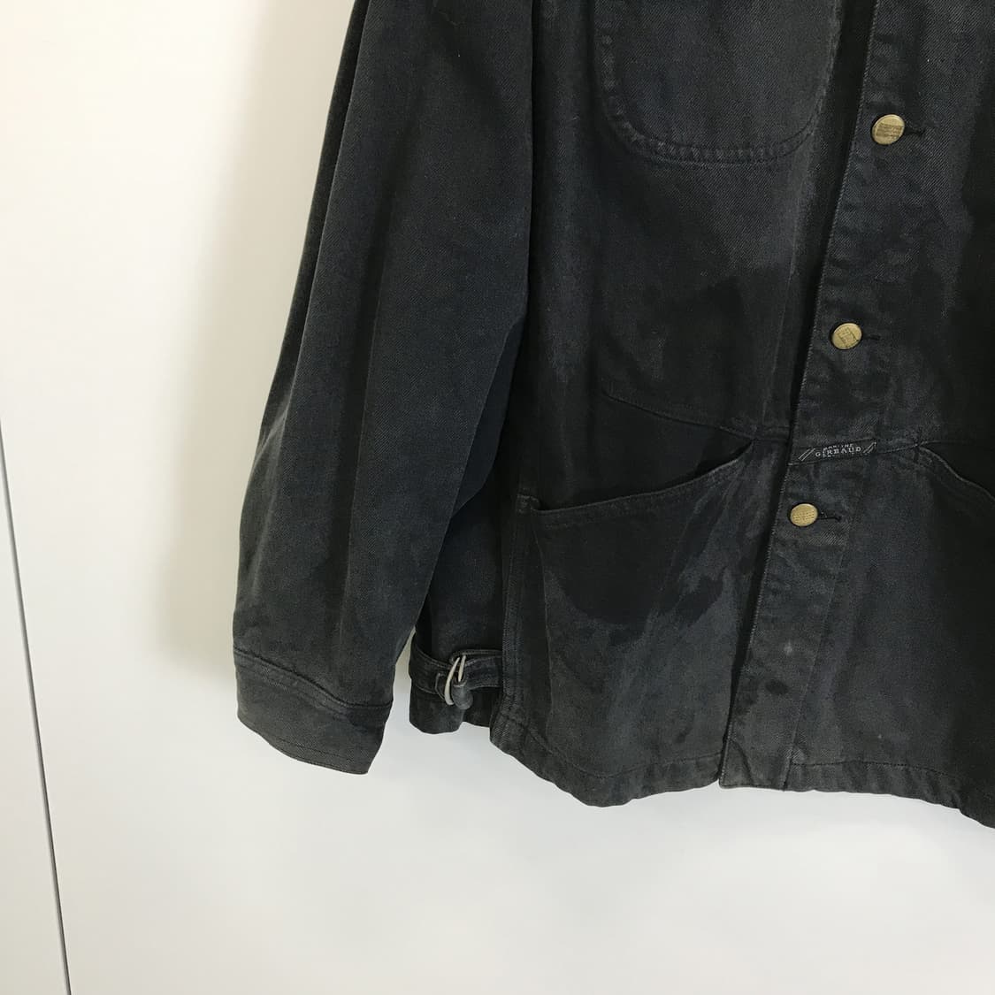 90s 마리떼프랑소와저버 흑청 트러커자켓 [95] 상품이미지3