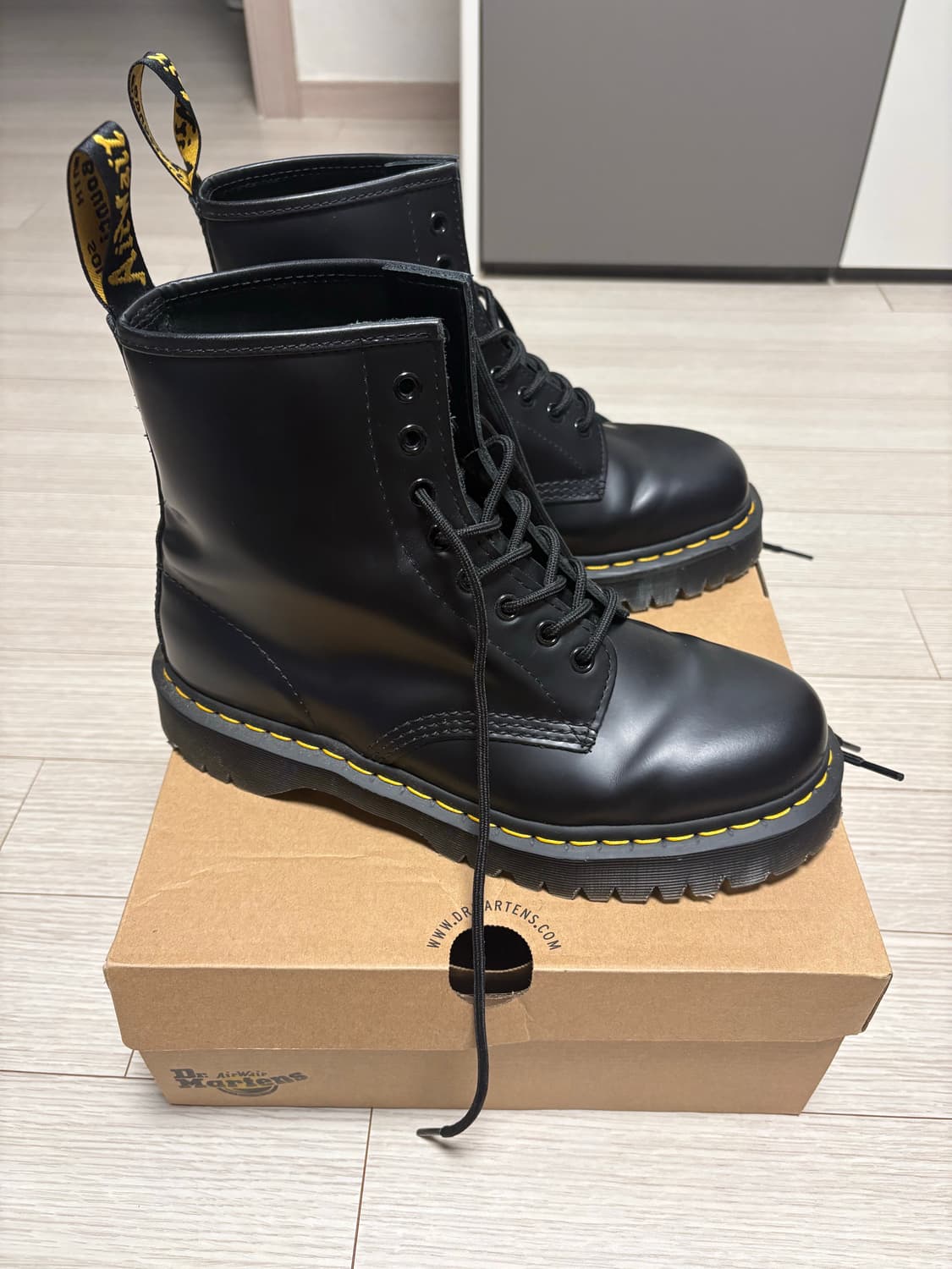 [3회 착용/풀박스] 닥터마틴 1460 벡스스무스 270  상품이미지7