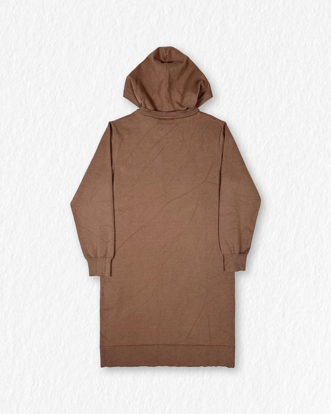 마리끌레르 후디드 니트 원피스 상품이미지2