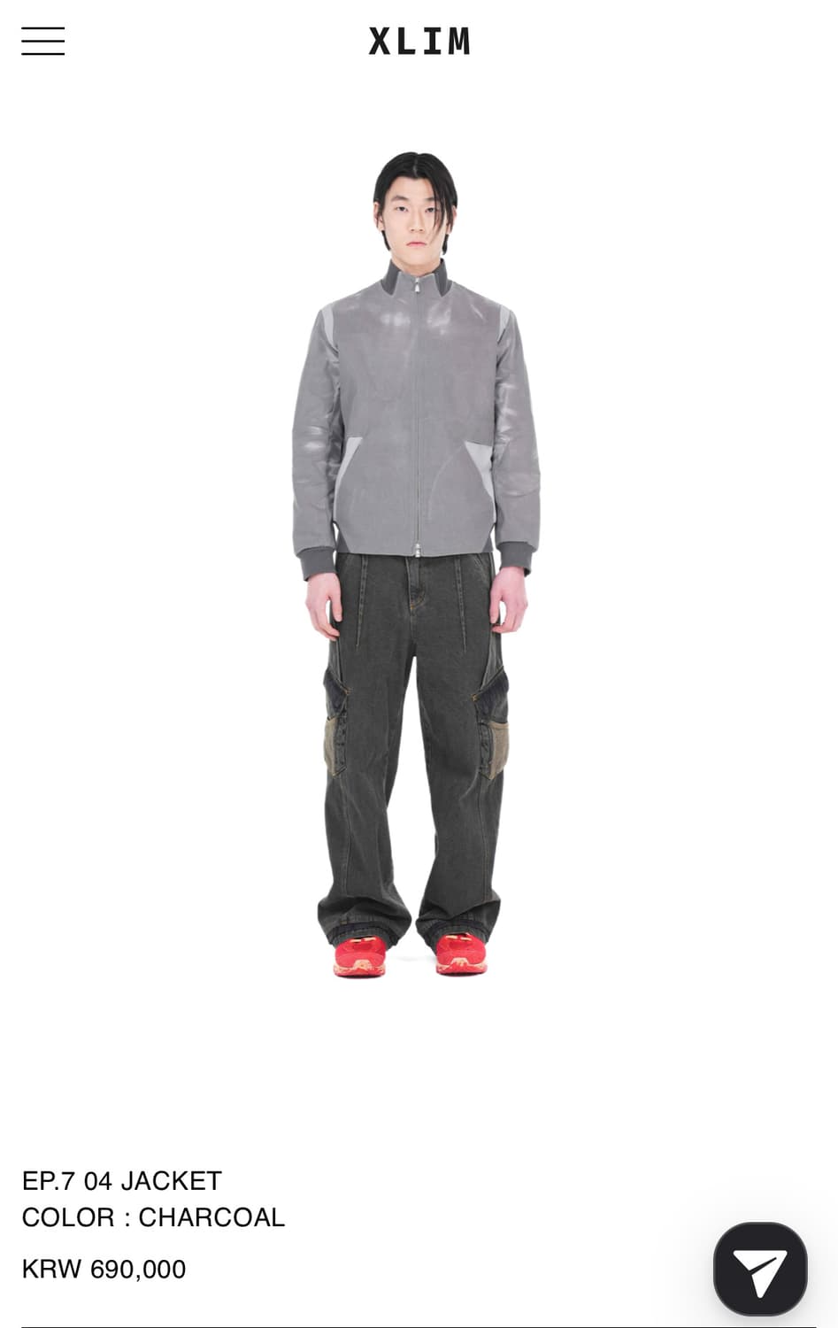 xlim ep.7 04 jacket 블루종 [L] 상품이미지2