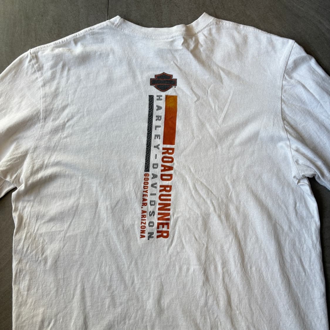 할리데이비슨 정품 화이트 긴팔 티셔츠 상품이미지6