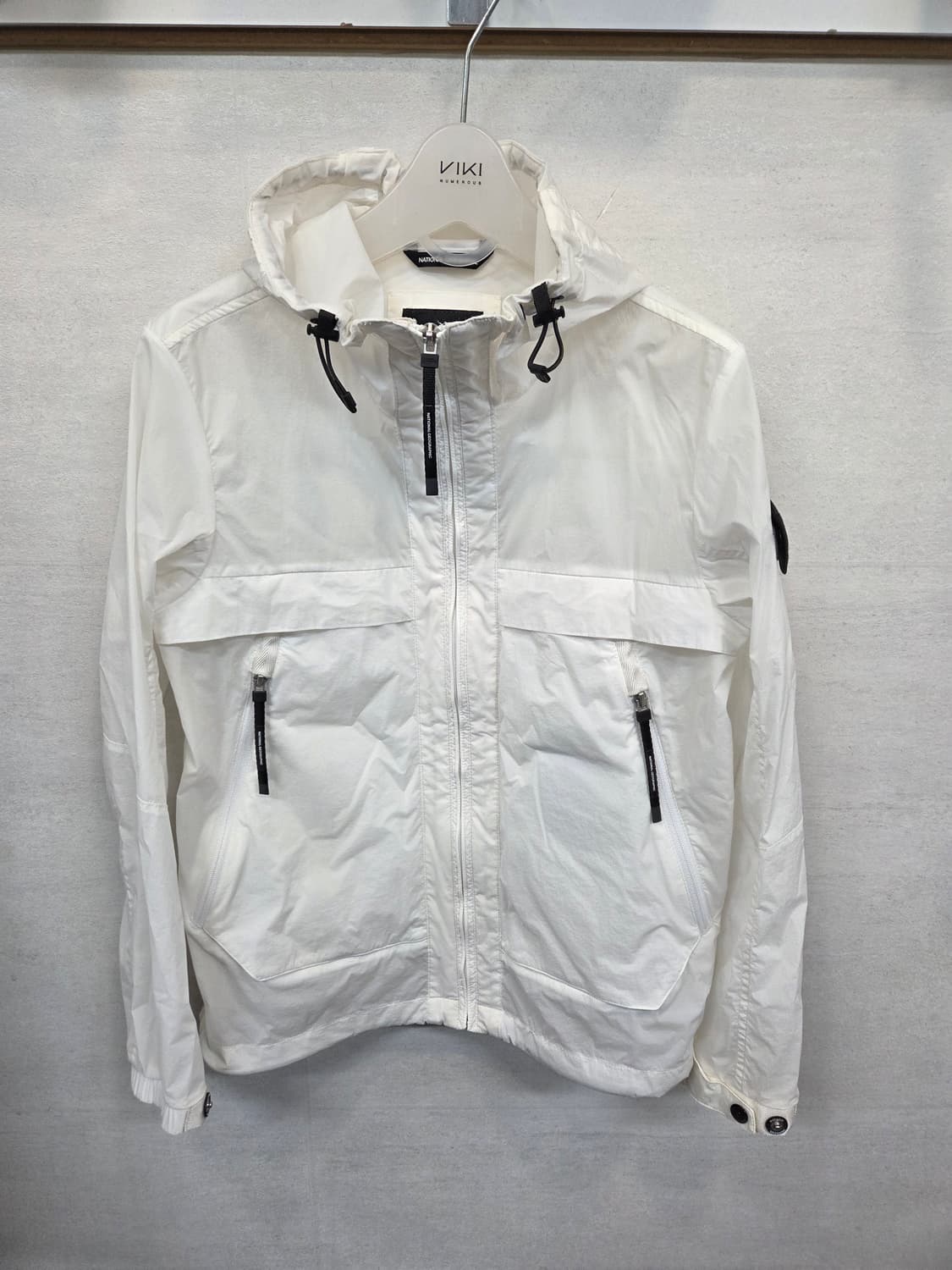 내셔널지오그래픽 월리스 초경량 바람막이 후드자켓 s 상품이미지1