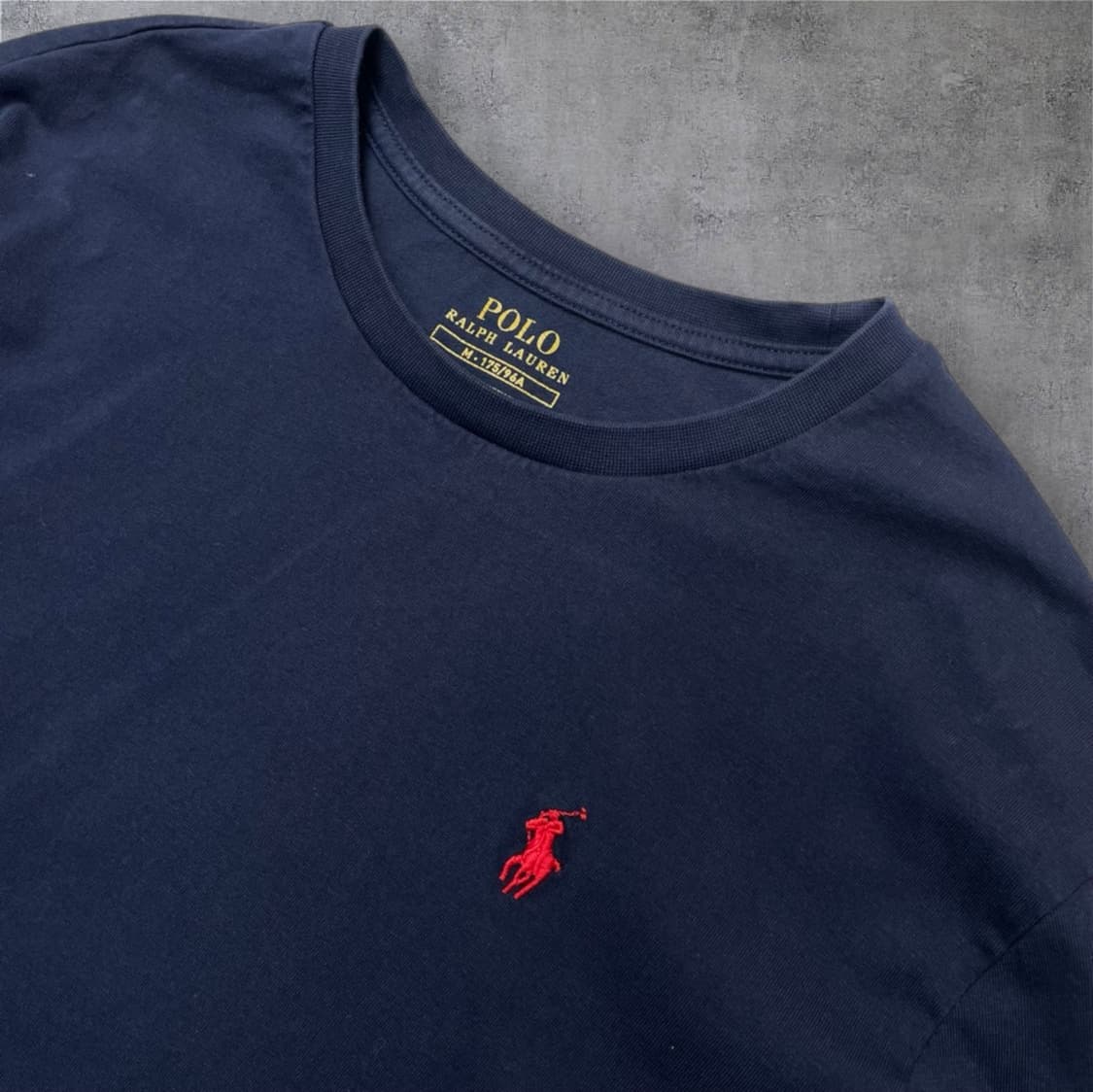 폴로 랄프로렌 네이비 포니자수 긴팔 티셔츠 M 상품이미지4