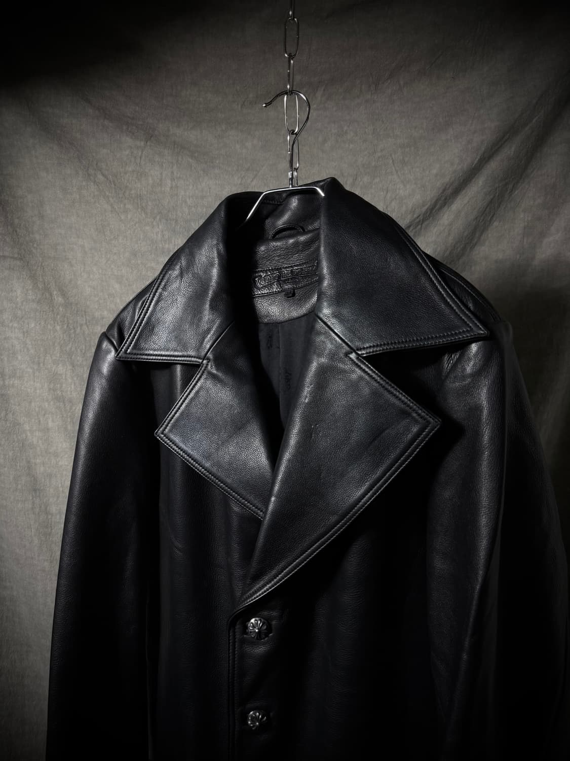 Chrome Hearts Cow Leather Long Coat 상품이미지2