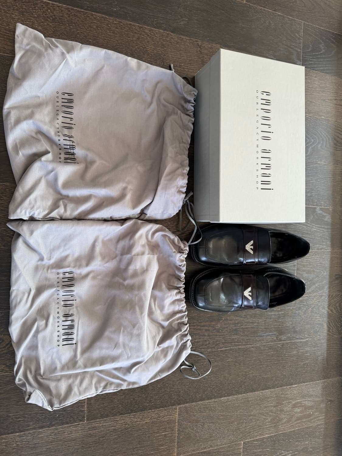 아워레가시 워크샵 엠포리오 아르마니 로퍼 41사이즈 상품이미지2