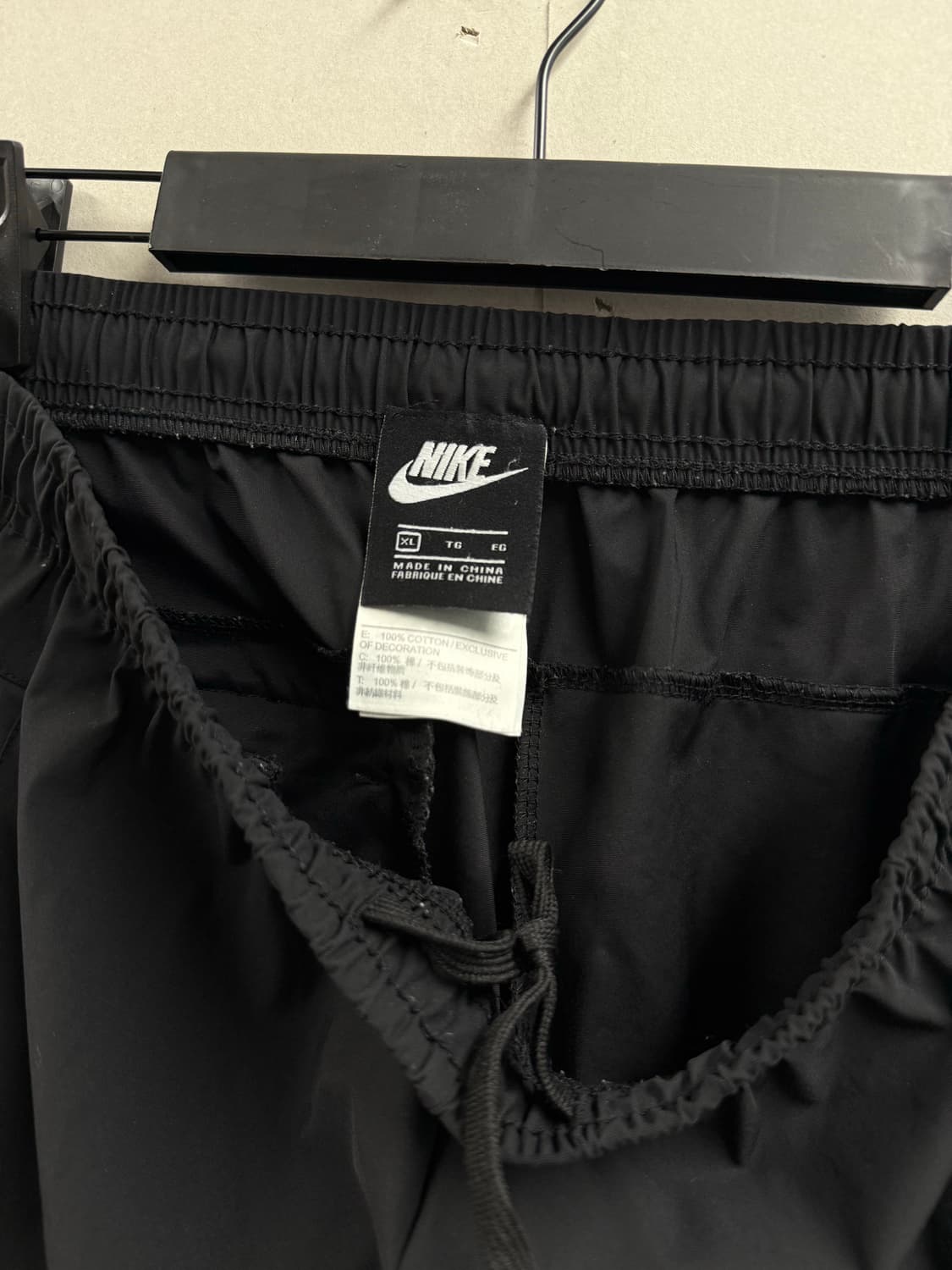 남성 L / 나이키 트레이닝 팬츠 블랙 상품이미지6