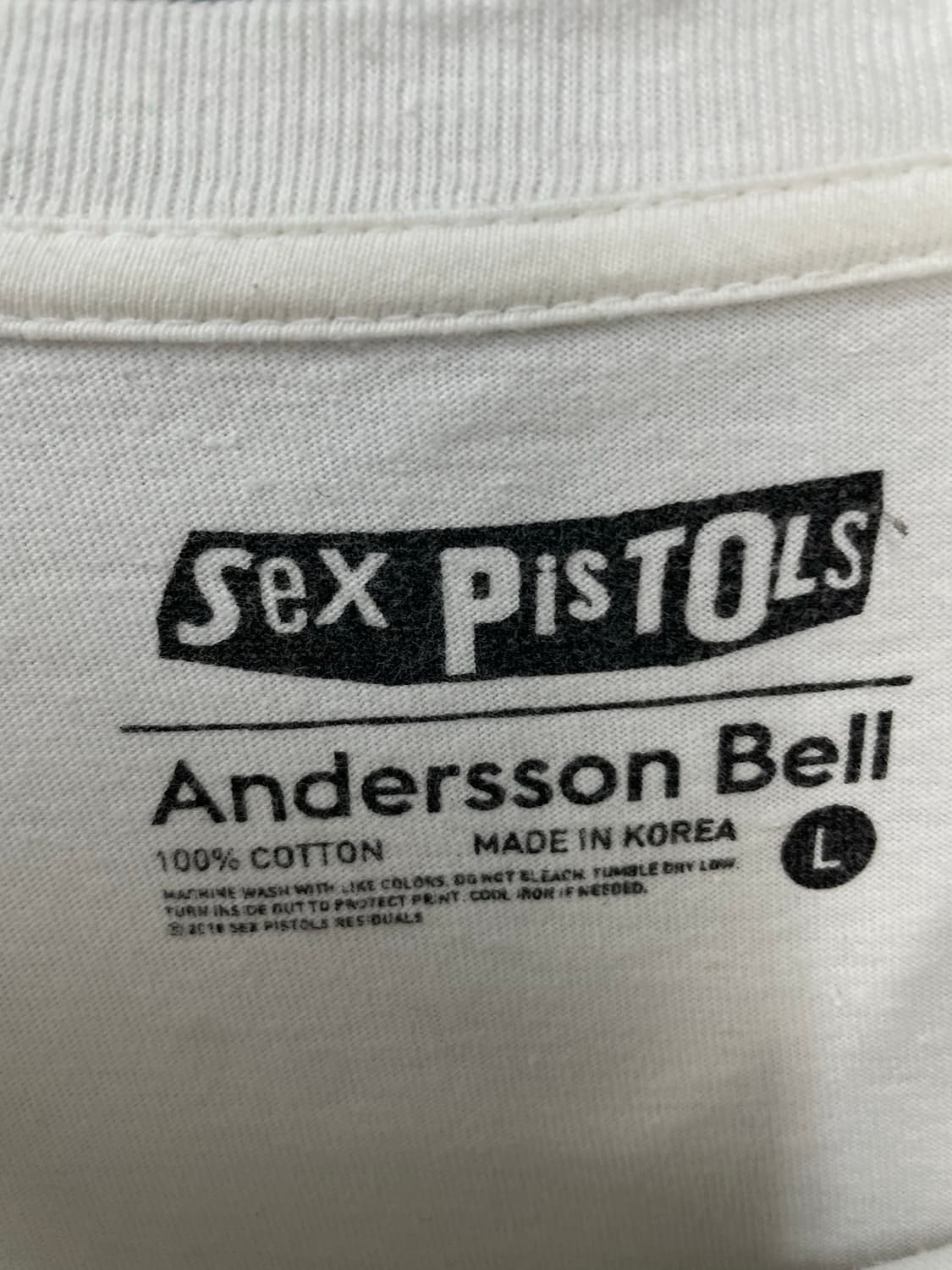 앤더슨벨 x 유니섹스 섹스 피스톨즈 콜라보 반팔 H2385 상품이미지4