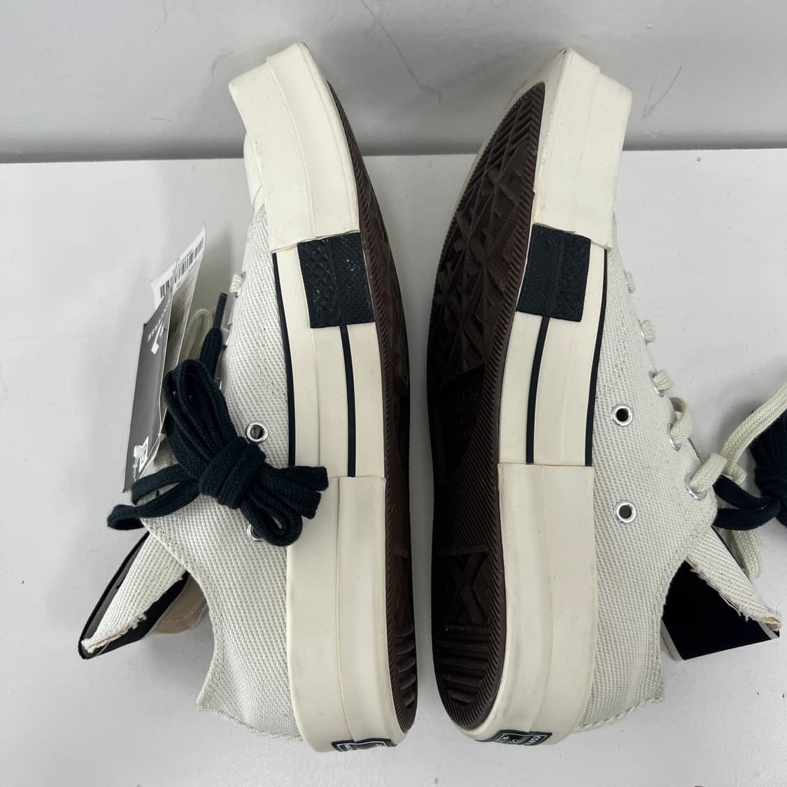 컨버스 x 릭오웬스 다크쉐도우 터보다크 척 70 로우 38 상품이미지6