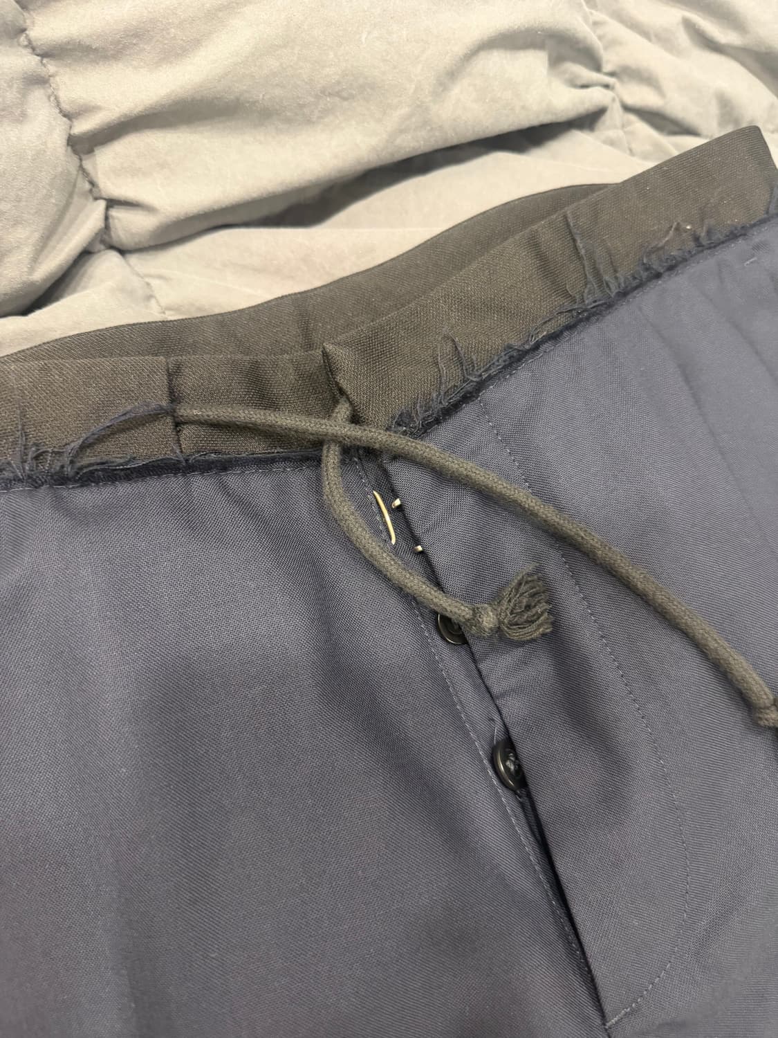 마르지엘라 드로스트링 와이드 슬랙스 손흥민 착 상품이미지3