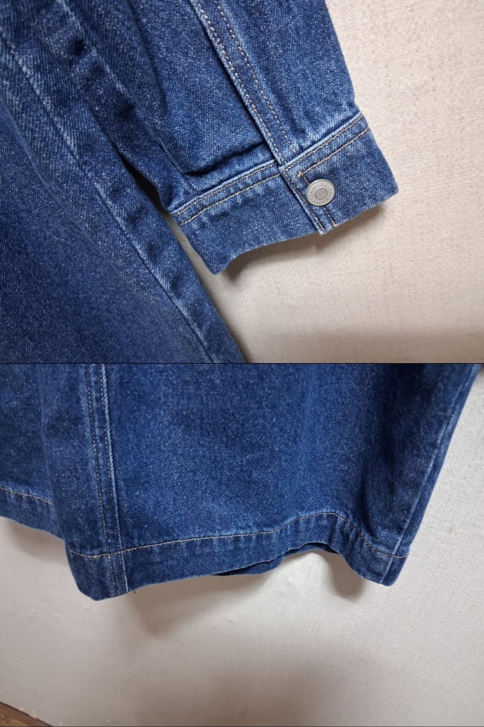 타미힐피거 여성 타미 데님진 미디원피스 표기M 55또는슬림체형 피트66
 상품이미지7