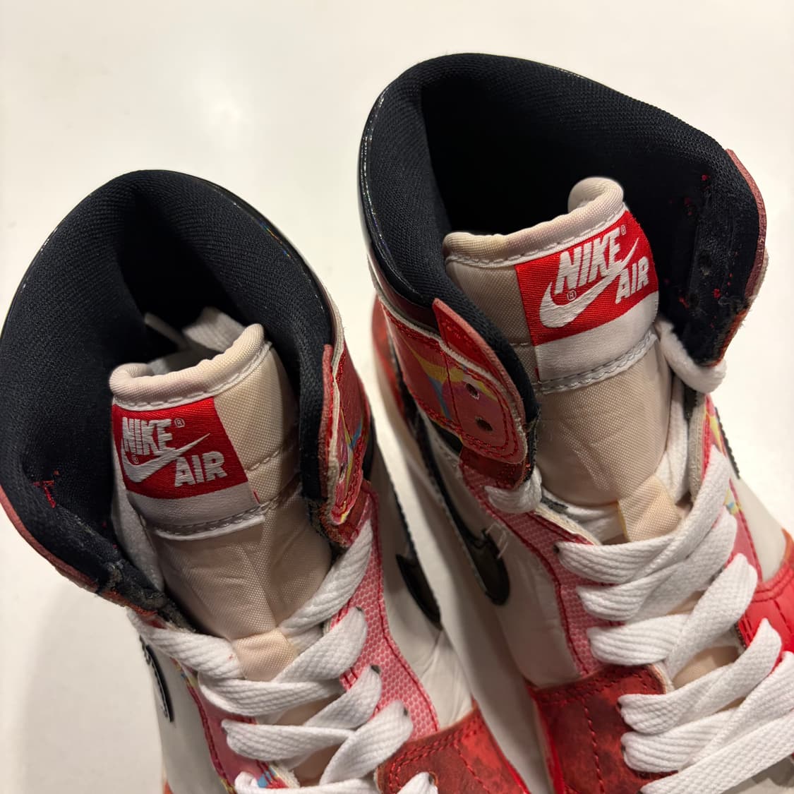 [270] 나이키 에어 조던 1 스파이더맨 하이 OG 레드 상품이미지5