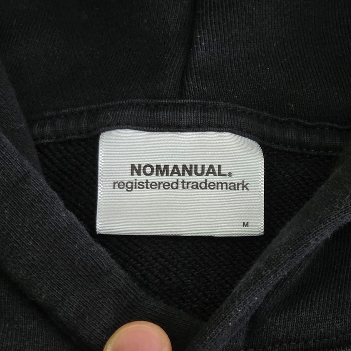 NOMANUAL 노매뉴얼 후드 티셔츠 상품이미지4