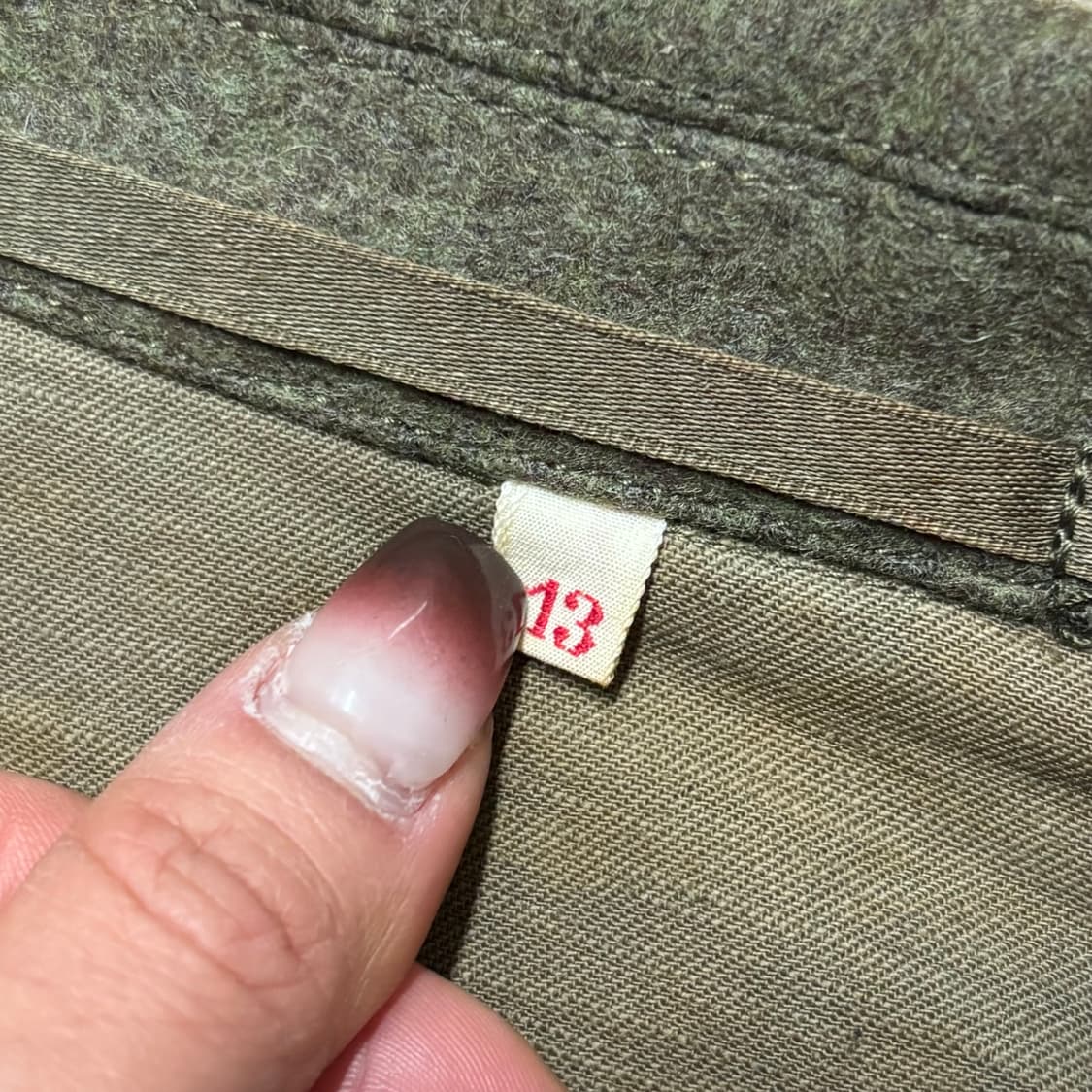 German Military Wool Field Jacket 독일군자켓 상품이미지9