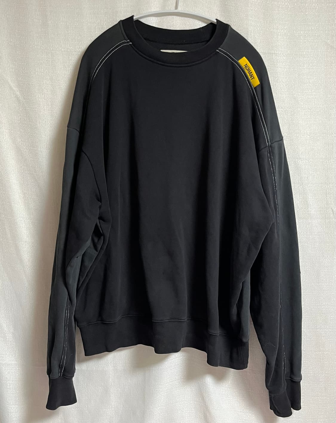 노앙 오버핏 맨투맨 티셔츠  상품이미지1