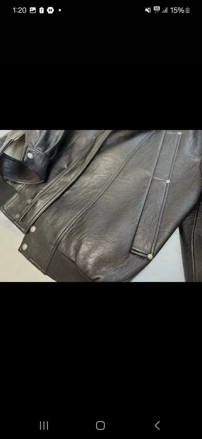 Moonsun 문선 가죽자켓 상품이미지3