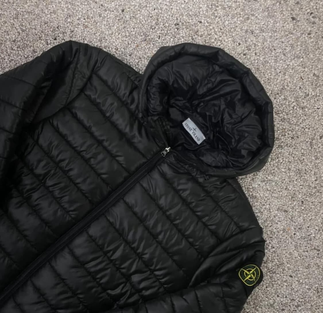 스톤아일랜드 블랙 경량패딩 상품이미지2
