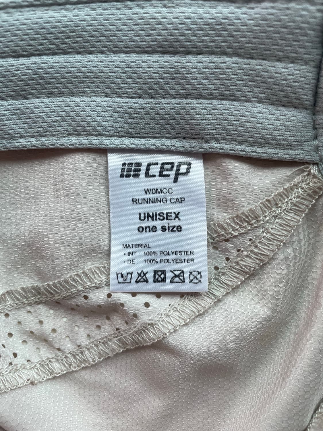 CEP 폴더블 러닝 캡 (베이지) 상품이미지4