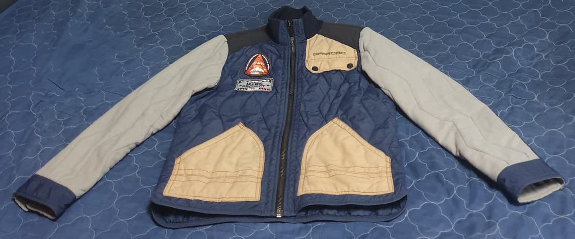 OFFROAD 워크패치 퀄팅 누빔 패딩 자켓 (90) 상품이미지1