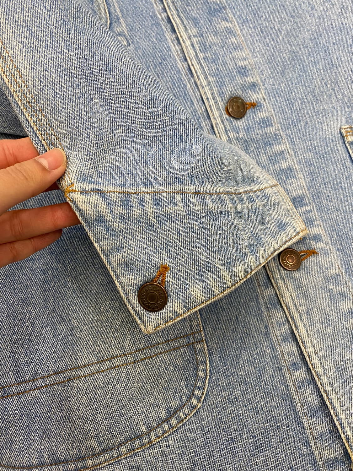 90s Polo 폴로 컨트리 데님 초어 자켓 상품이미지3