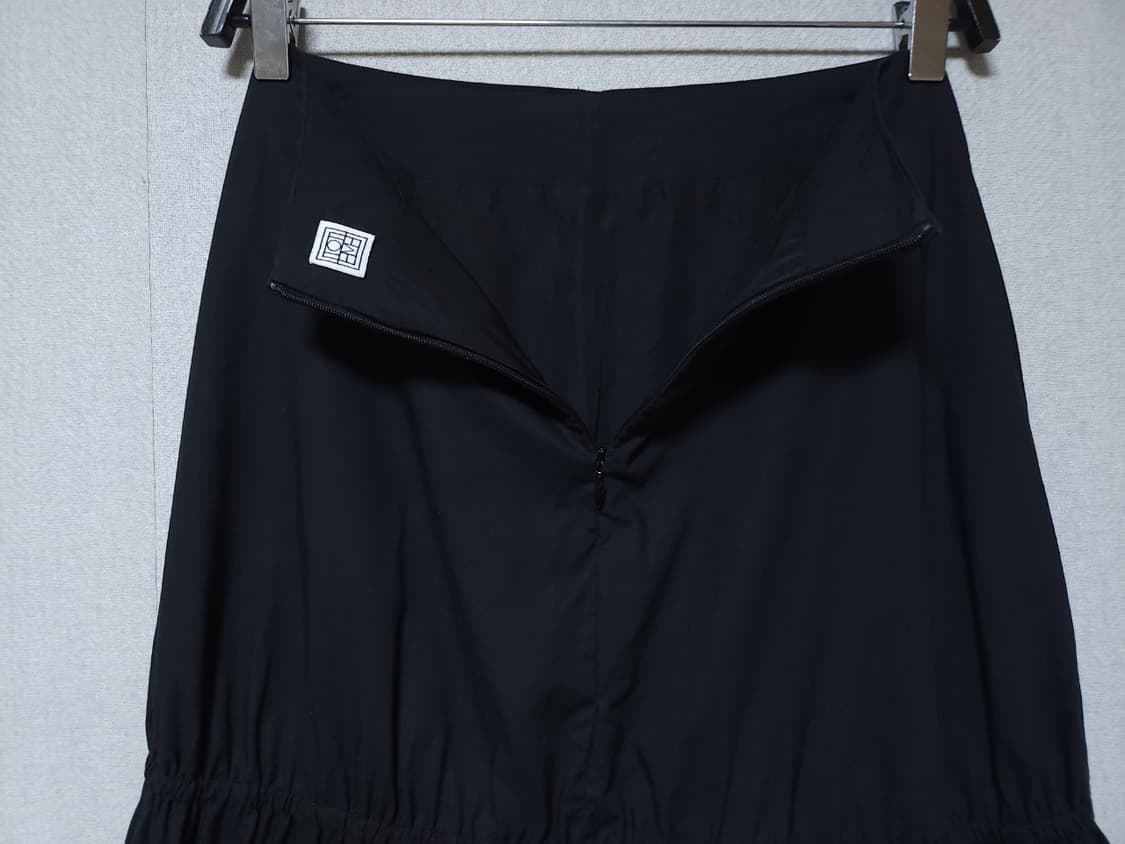 토템 코튼 블랙 언발란스 롱스커트 XS
 상품이미지6