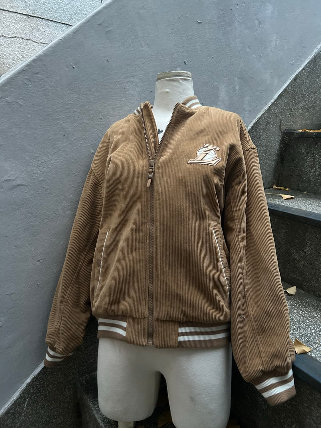 *rare* VTG NBA 코듀로이 배이지 올드스쿨 자켓 상품이미지4