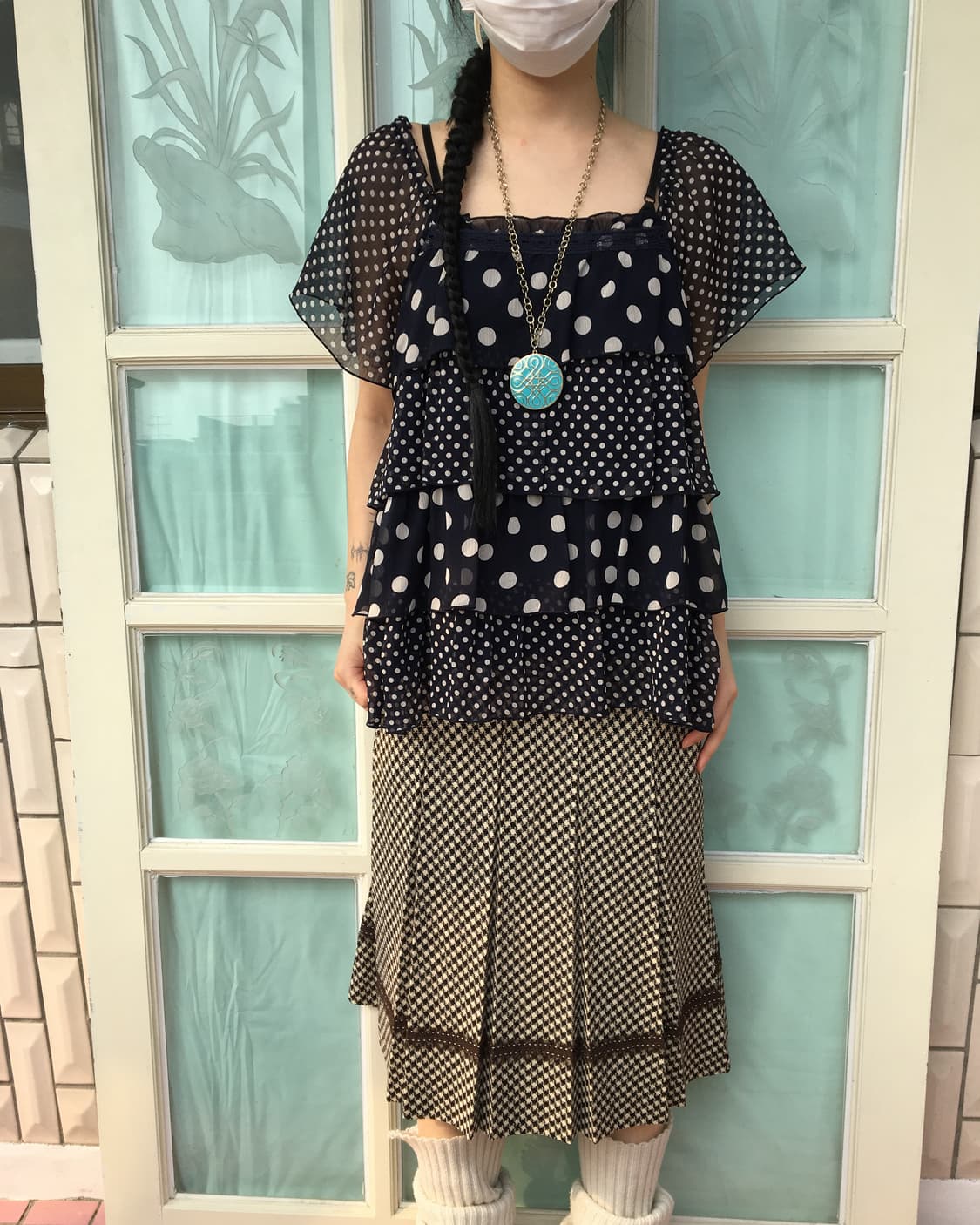 Woolen pleats skirt 상품이미지3