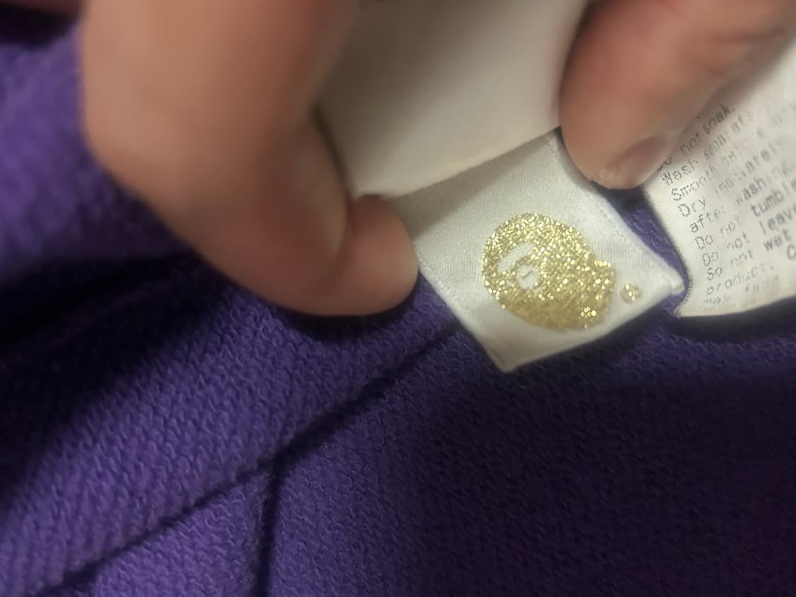 OG베이프 샤크 퍼플카모 XL 상품이미지4