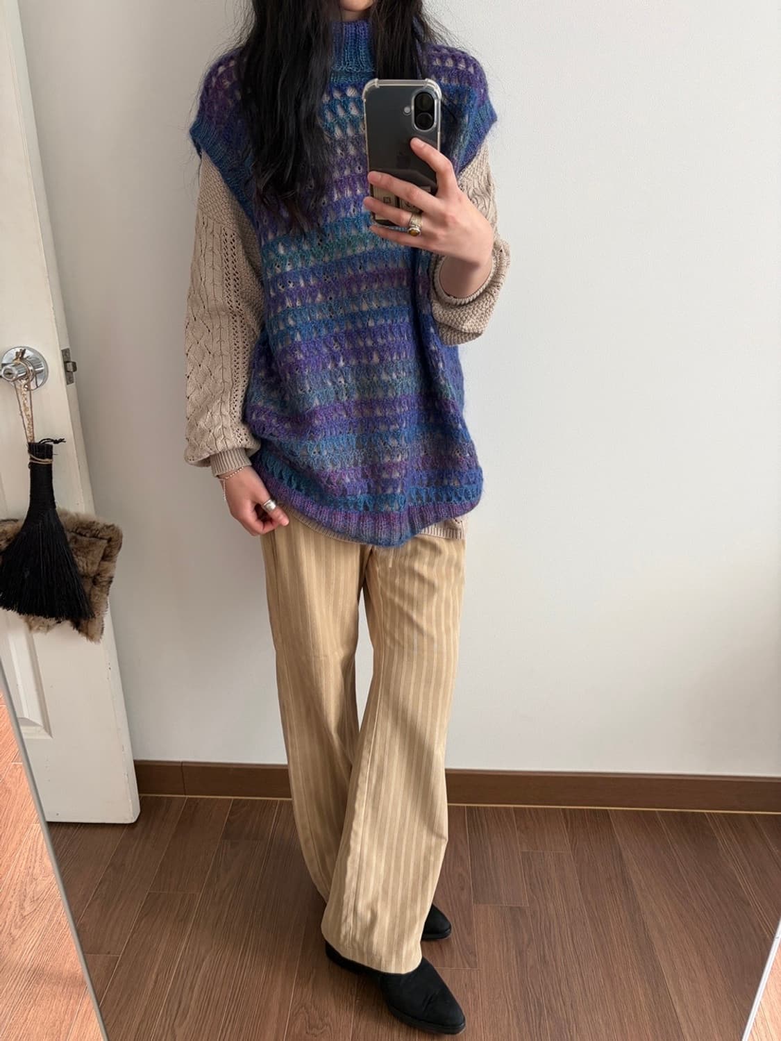 turtleneck knit vest 상품이미지3