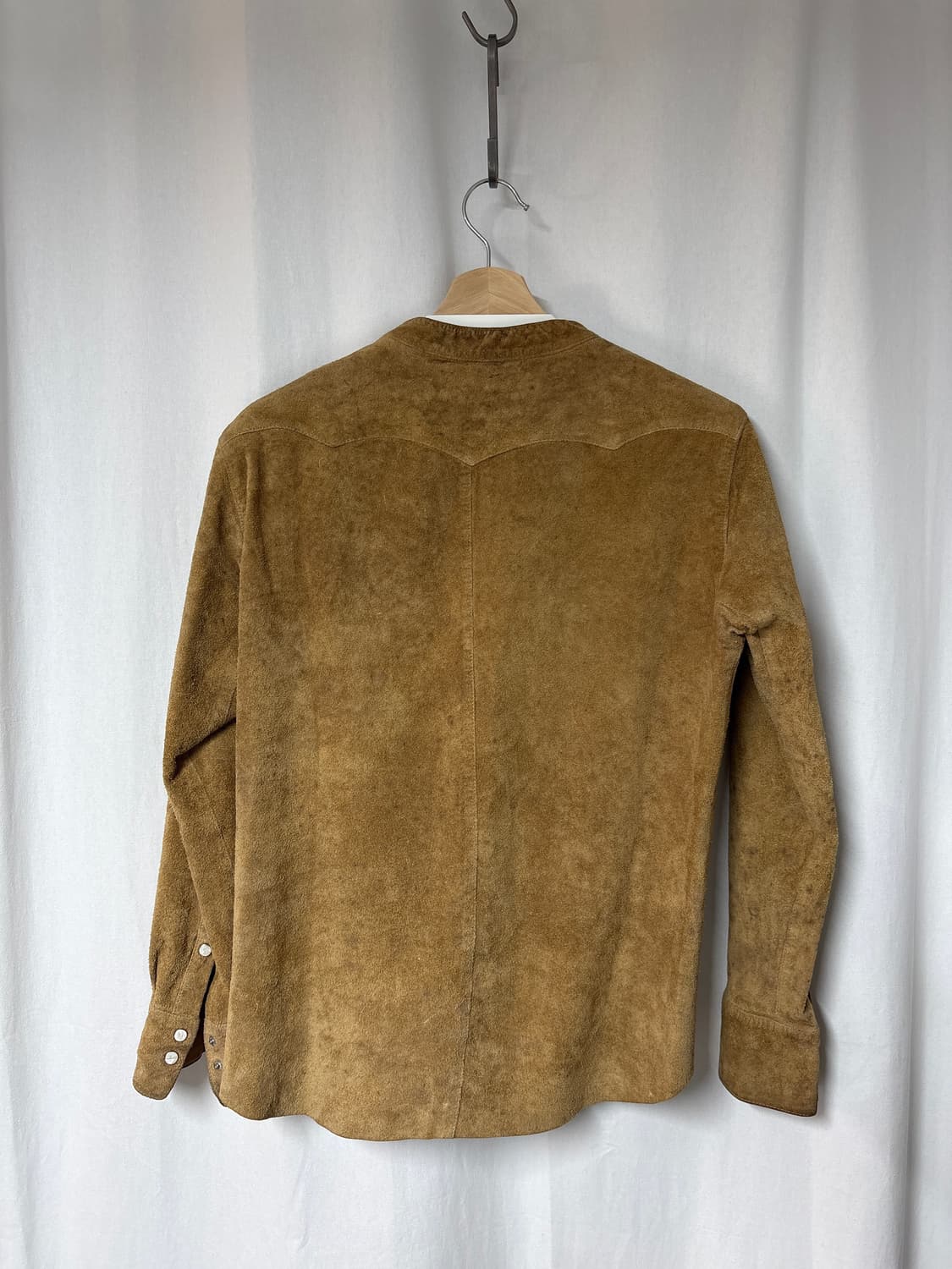 언유즈드 15ss 스웨이드 웨스턴 셔츠 상품이미지2
