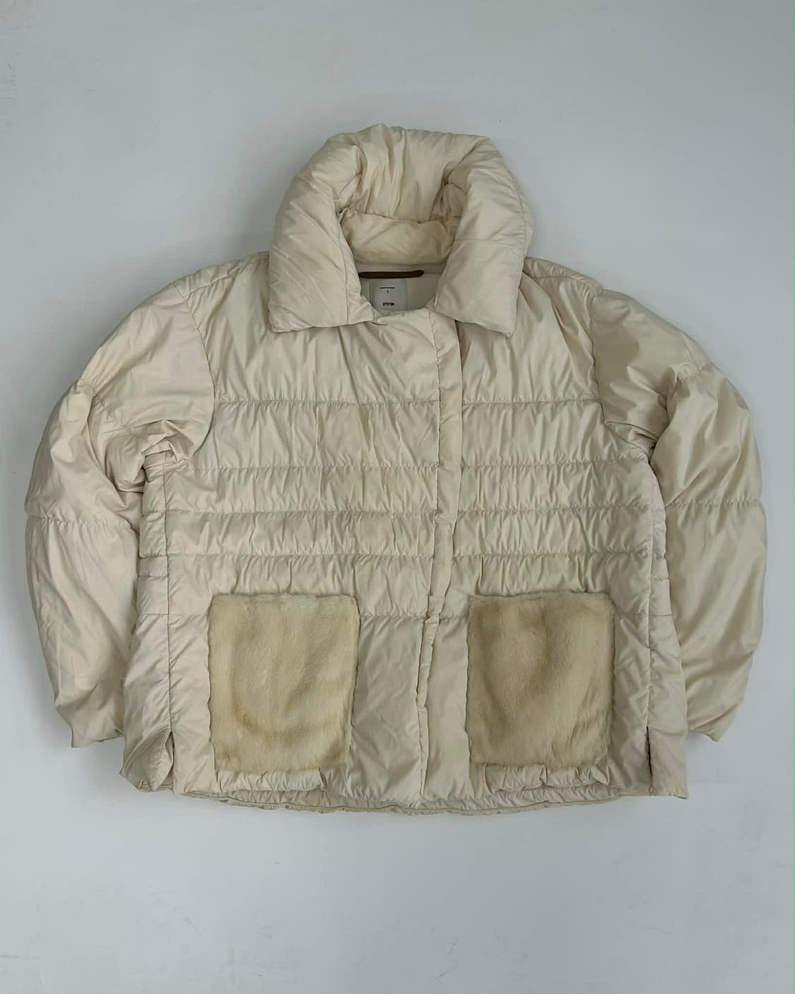 시스템 한섬 20년 신형 밍크퍼 다운 푸퍼 패딩 상품이미지1