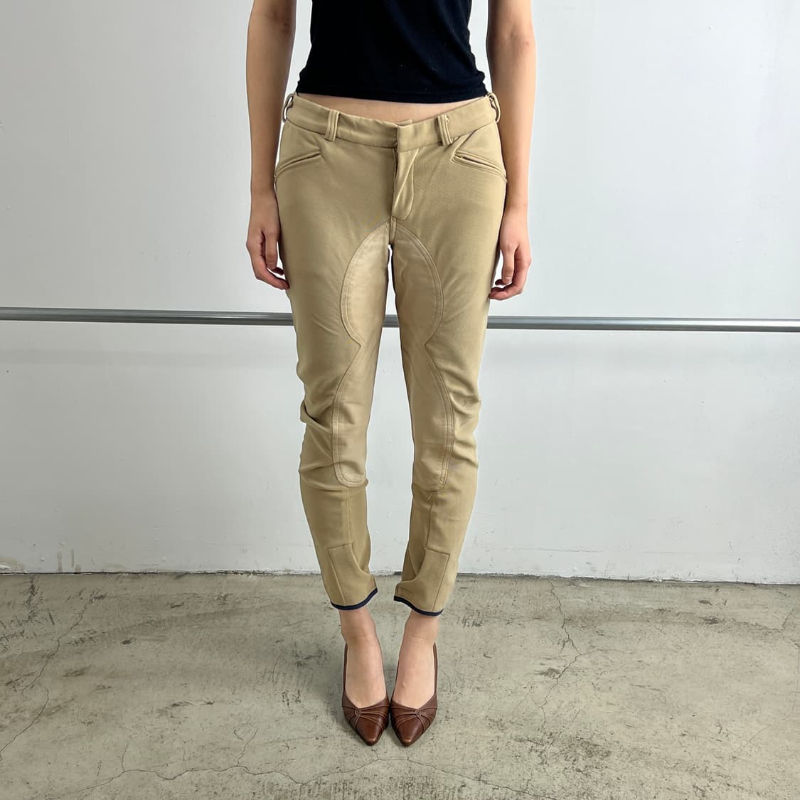 언더커버 10AW 레더 스위칭 팬츠 상품이미지1