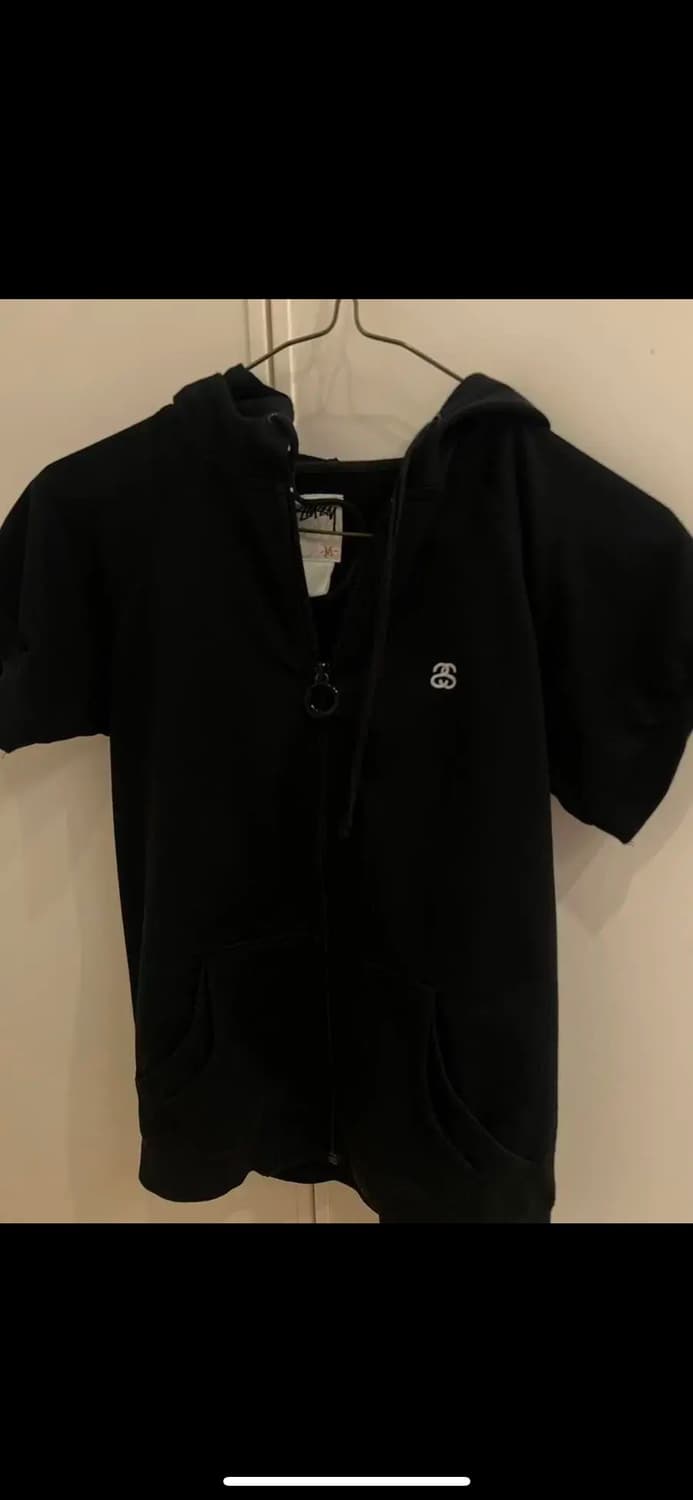 스투시 후드집업 반팔 상품이미지2