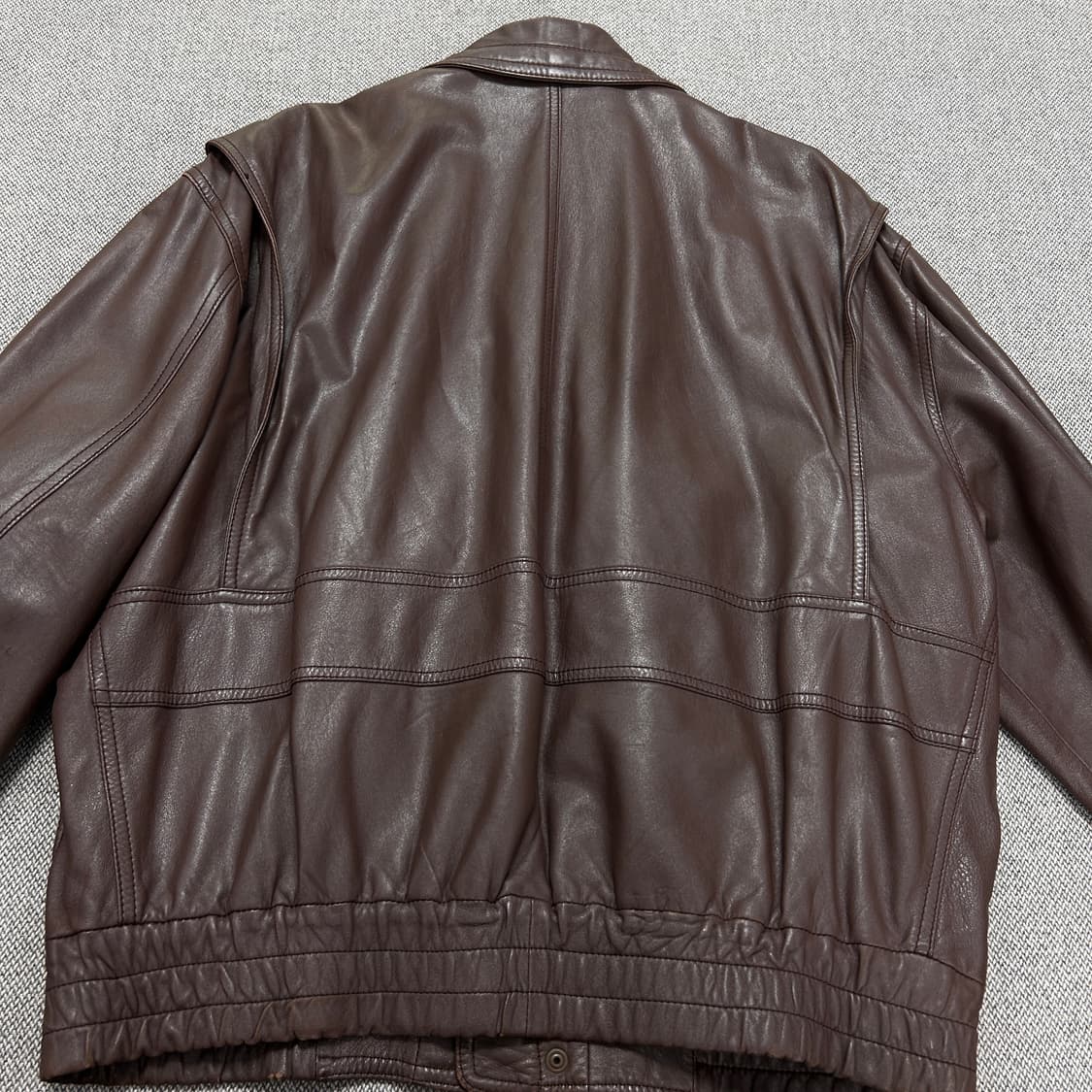 Bally 90s A2 리얼레더 자켓(OS) 상품이미지7