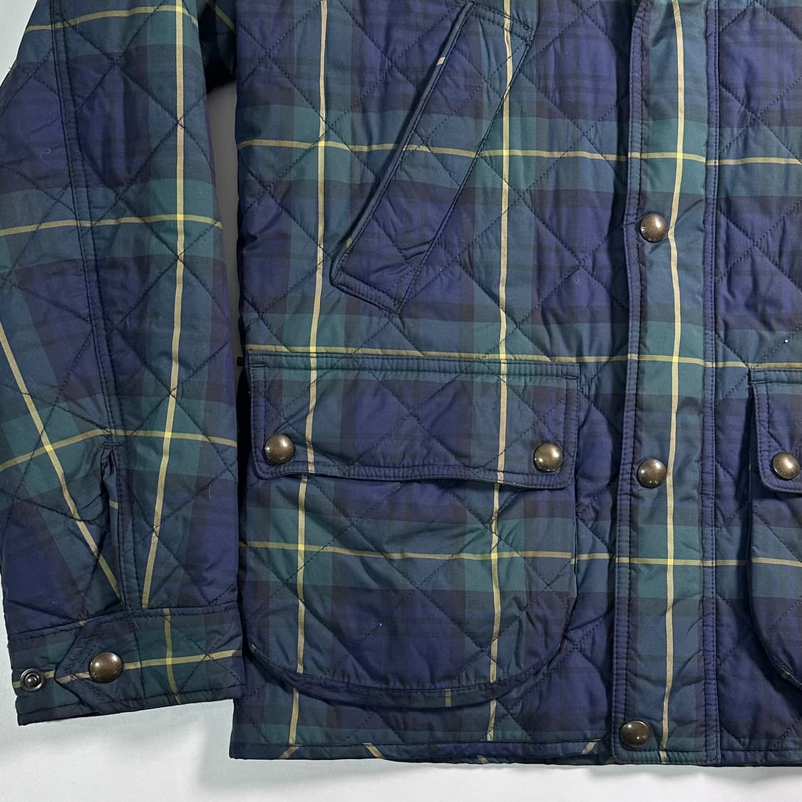 폴로 랄프로렌 블랙와치 퀼팅 자켓 상품이미지7