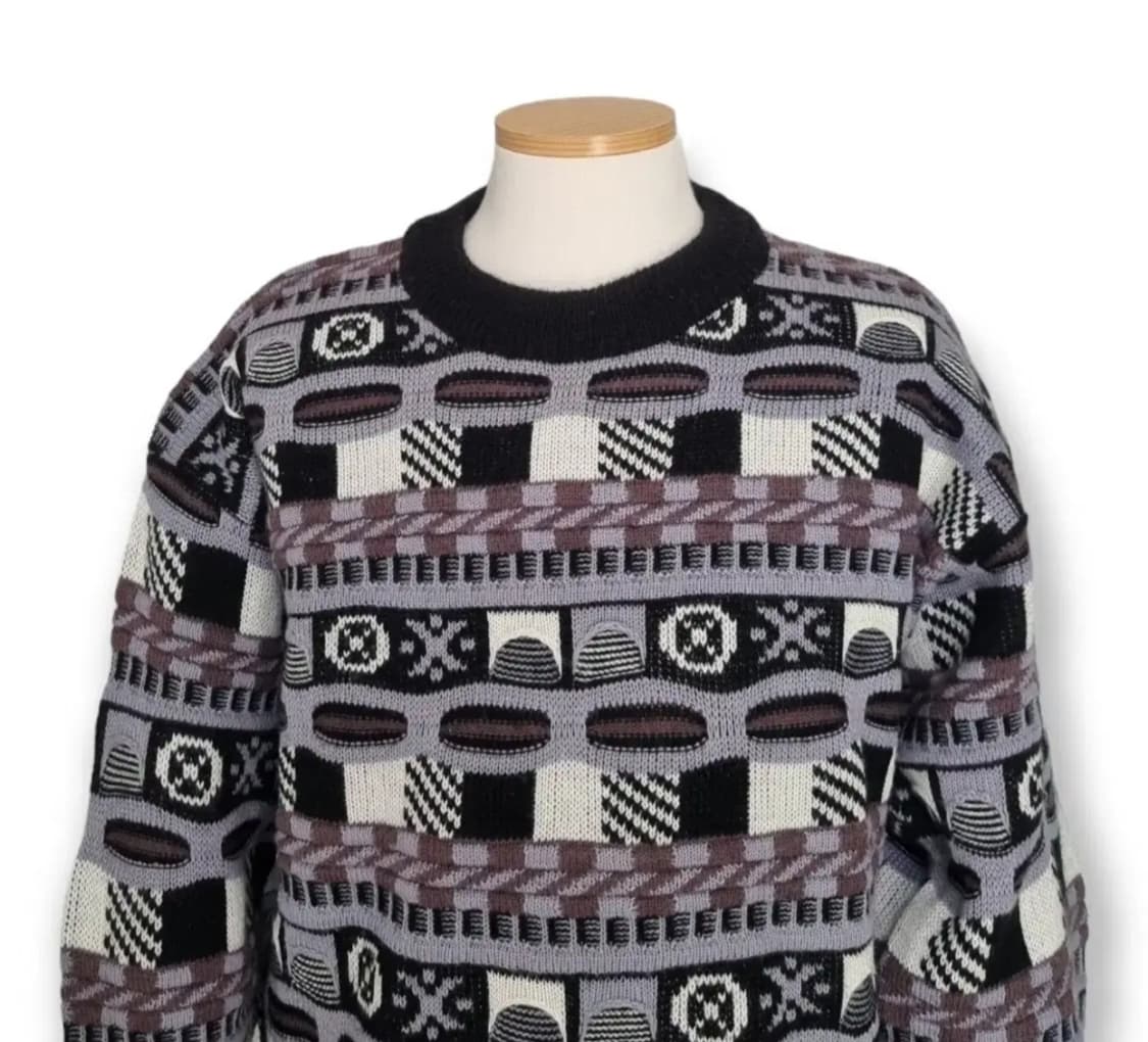 에스닉니트 빈티지니트 vtg 케이블니트 에스니가디건 상품이미지4